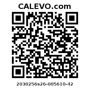 Calevo.com Preisschild 2030256s26-005610-42