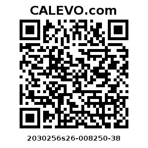 Calevo.com Preisschild 2030256s26-008250-38