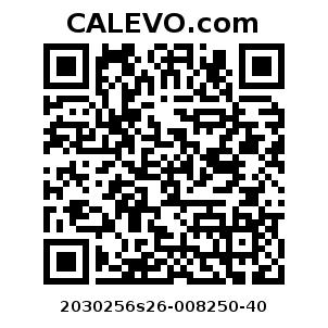 Calevo.com Preisschild 2030256s26-008250-40