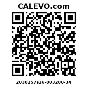 Calevo.com Preisschild 2030257s26-003280-34