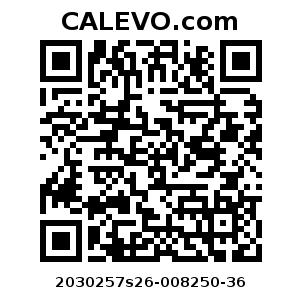 Calevo.com Preisschild 2030257s26-008250-36