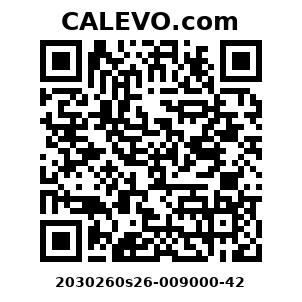Calevo.com Preisschild 2030260s26-009000-42