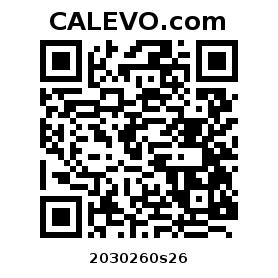 Calevo.com Preisschild 2030260s26