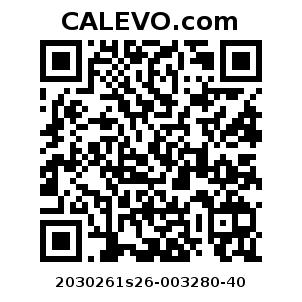Calevo.com Preisschild 2030261s26-003280-40