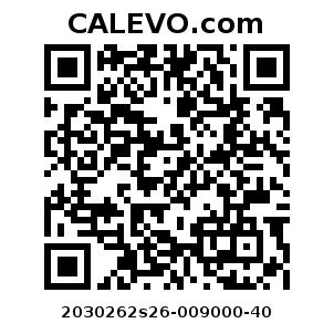 Calevo.com Preisschild 2030262s26-009000-40
