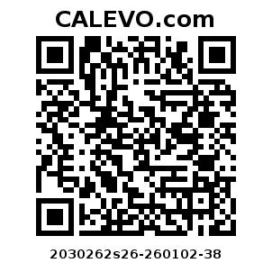 Calevo.com Preisschild 2030262s26-260102-38