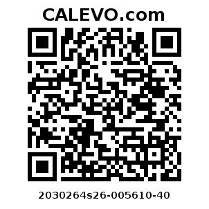 Calevo.com Preisschild 2030264s26-005610-40