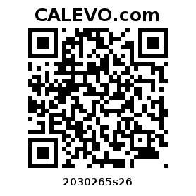 Calevo.com Preisschild 2030265s26