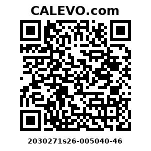 Calevo.com Preisschild 2030271s26-005040-46
