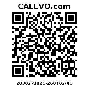 Calevo.com Preisschild 2030271s26-260102-46