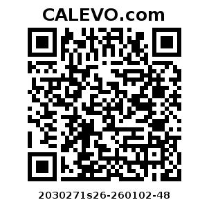 Calevo.com Preisschild 2030271s26-260102-48