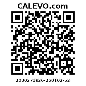 Calevo.com Preisschild 2030271s26-260102-52