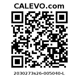 Calevo.com Preisschild 2030273s26-005040-L