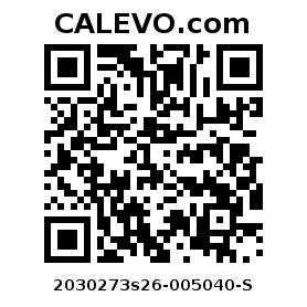 Calevo.com Preisschild 2030273s26-005040-S