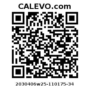 Calevo.com Preisschild 2030406w25-110175-34