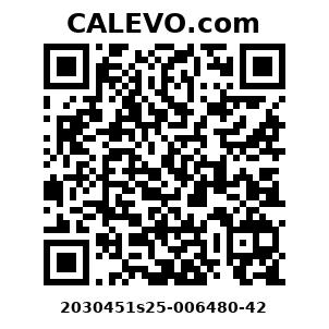 Calevo.com Preisschild 2030451s25-006480-42