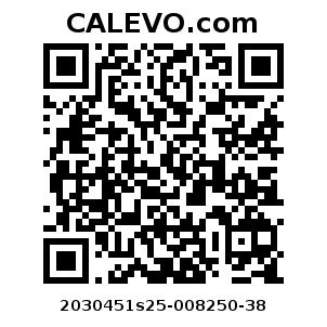 Calevo.com Preisschild 2030451s25-008250-38