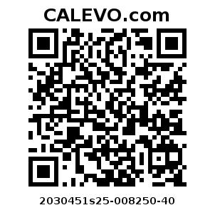 Calevo.com Preisschild 2030451s25-008250-40