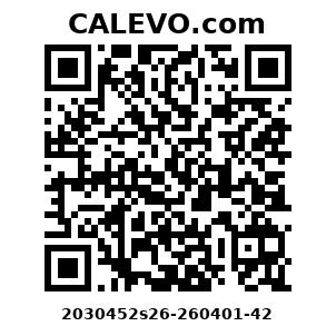 Calevo.com Preisschild 2030452s26-260401-42