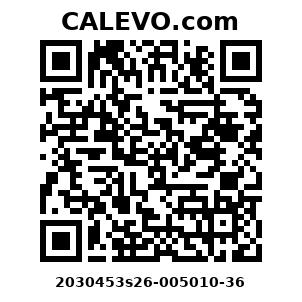 Calevo.com Preisschild 2030453s26-005010-36