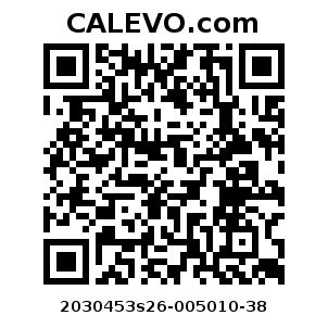 Calevo.com Preisschild 2030453s26-005010-38