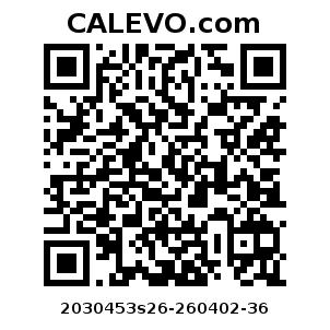 Calevo.com Preisschild 2030453s26-260402-36