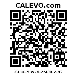 Calevo.com Preisschild 2030453s26-260402-42