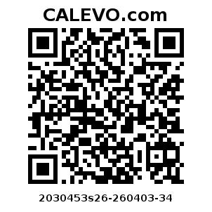Calevo.com Preisschild 2030453s26-260403-34