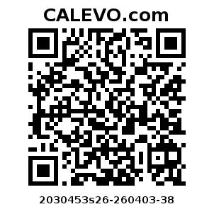 Calevo.com Preisschild 2030453s26-260403-38
