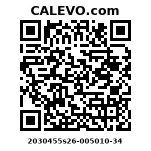 Calevo.com Preisschild 2030455s26-005010-34