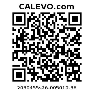 Calevo.com Preisschild 2030455s26-005010-36