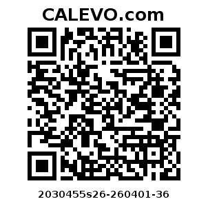 Calevo.com Preisschild 2030455s26-260401-36