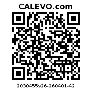 Calevo.com Preisschild 2030455s26-260401-42