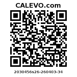 Calevo.com Preisschild 2030456s26-260403-34