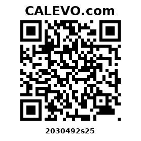 Calevo.com Preisschild 2030492s25