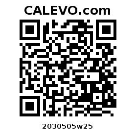Calevo.com Preisschild 2030505w25