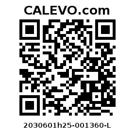 Calevo.com Preisschild 2030601h25-001360-L
