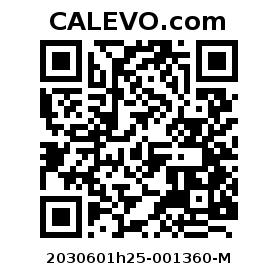 Calevo.com Preisschild 2030601h25-001360-M