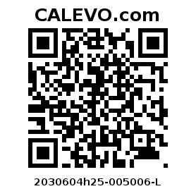 Calevo.com Preisschild 2030604h25-005006-L