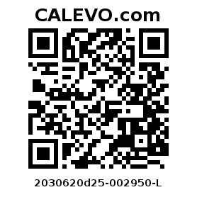 Calevo.com Preisschild 2030620d25-002950-L