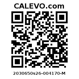 Calevo.com Preisschild 2030650s26-004170-M