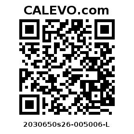 Calevo.com Preisschild 2030650s26-005006-L