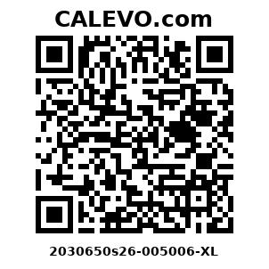Calevo.com Preisschild 2030650s26-005006-XL