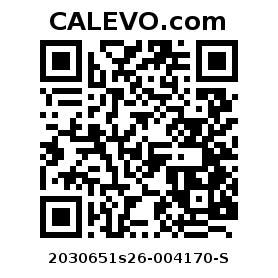 Calevo.com Preisschild 2030651s26-004170-S
