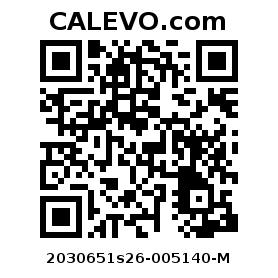 Calevo.com Preisschild 2030651s26-005140-M