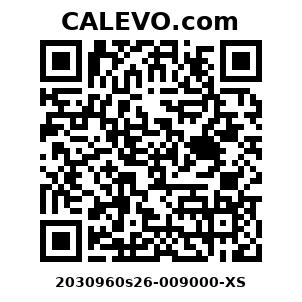 Calevo.com Preisschild 2030960s26-009000-XS