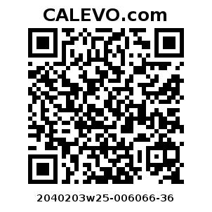 Calevo.com Preisschild 2040203w25-006066-36