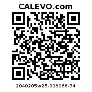 Calevo.com Preisschild 2040205w25-006066-34