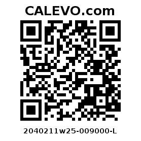 Calevo.com Preisschild 2040211w25-009000-L