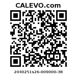 Calevo.com Preisschild 2040251s26-009000-38